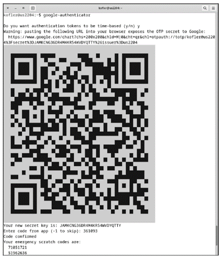 Securing Linux Using 2FA with Google Authenticator