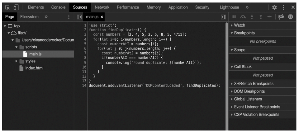 How to Debug a JavaScript Program