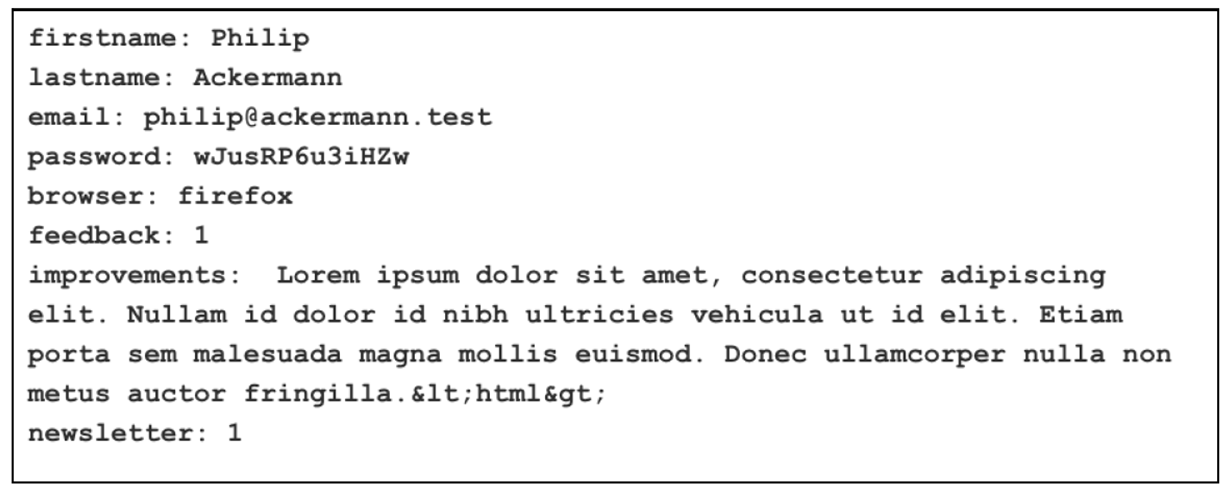 Email with Content